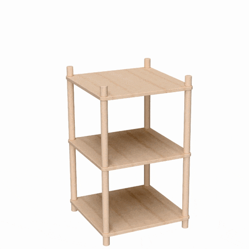 Montessori Regal quadratisch modular anpassbar/erweiterbar