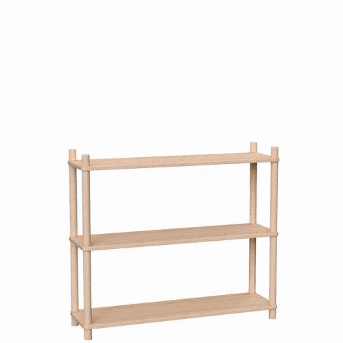 Montessori Stollenregal breit - erweiterbar und anpassbar