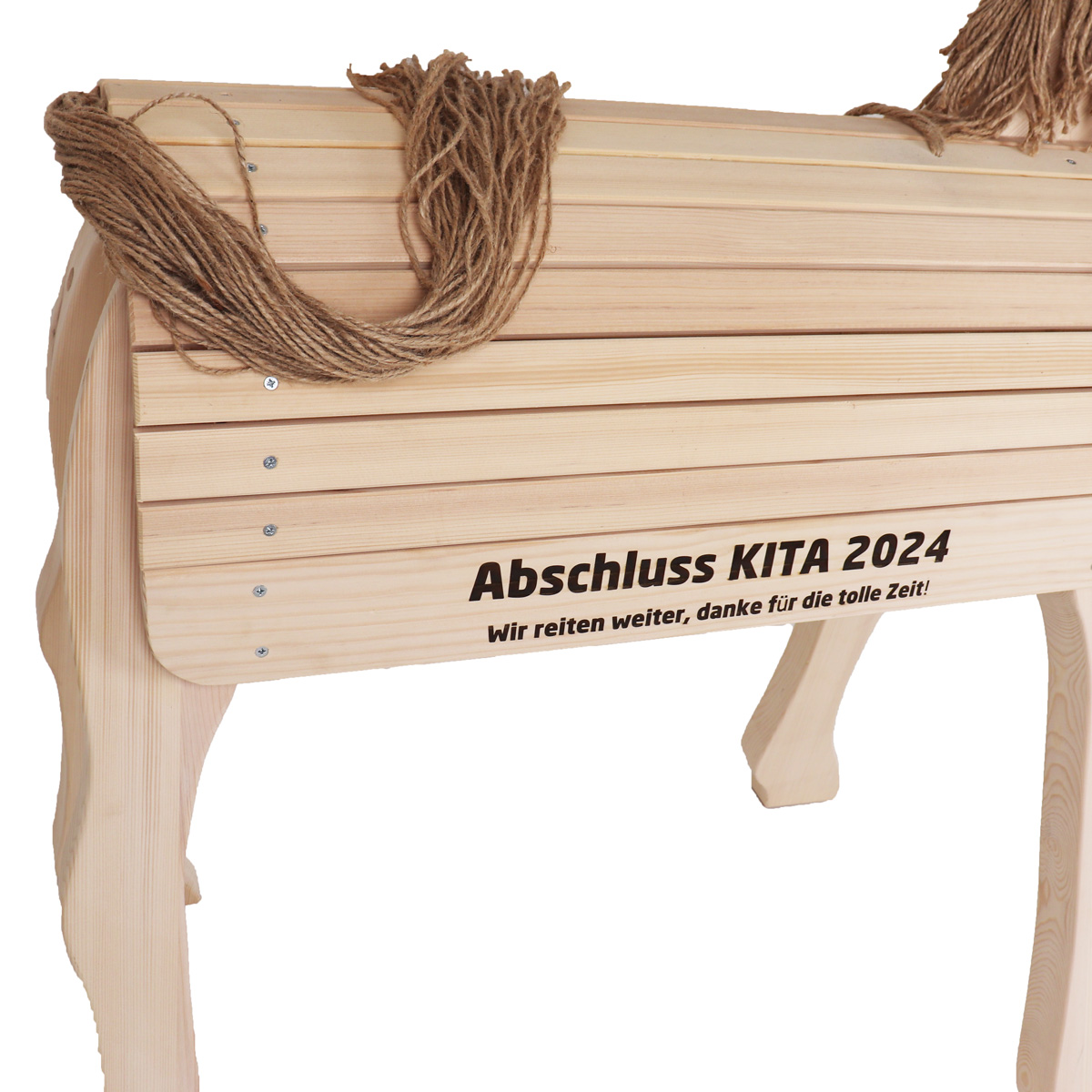 Holzpferd XXL personalisiert