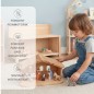Preview: Kinderkrippe Freisteller aus Holz von Holzspielzeug Peitz Benefit