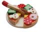 Preview: Kinder-Holz-Pizza als Zubehör für Kinderküche oder Kaufladen