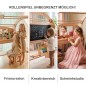 Preview: Kinder Schminktisch für Rollenspiel, Schminken und kreatives Malen