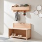 Preview: montessori kleiderschrank: Die Kindergarderobe im Shot, stilvoll in ein modernes, helles Kinderzimmer integriert (Design-Inspiration).