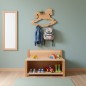 Preview: Mit Garderobe Schaukelpferd
