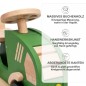 Preview: Holz Traktor BERTI aus massivem Buchenholz mit handgefertigten Details und abgerundeten Kanten.