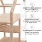 Preview: Montessori Kleiderschrank aus massivem Holz mit abgerundeten Kanten und hochwertiger Verarbeitung