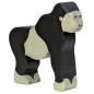 Preview: Gorilla und Nashorn | Afrika 3 Tier-Paket | Arche Spielfiguren | Holztiger