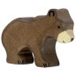 Preview: Braunbär und kleiner Braunbär | Amerika 1 Tier-Paket | Arche Spielfiguren | Holztiger