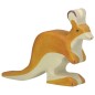 Preview: Arche Spielfiguren | Australien 1 Tier-Paket | Känguruh und Känguru mit Jungem | Holztiger