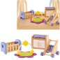 Preview: Kinderzimmer Puppenmöbel Set