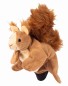 Preview: Handpuppe Eichhörnchen 5-Finger-Kaspertheater-Figur Kleinkind-Spielzeug