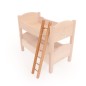 Preview: Puppenbettleiter Stiege Leiter Puppenbett,Puppe,Etagebett,Holzspielzeug,Puppenbett aus Holz