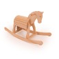 Preview: Schaukelpferd aus Holz Kinder-Schaukelpferd Voltipferd Voltibock