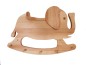 Preview: Elefant - Kleinkindergarderobe aus massiven Holz – für Kindergarten – pädagogisch wertvolles Holzspielzeug – ökologisch und gesundes Kinder-Spielzeug - Ordnung- Jacken - Mützen