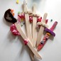 Preview: Kurzschwert,Holzschwert, Messer, Spielzeugschwert,Kinder-Ritter-Schwert-aus-massivem-Holz-Mittelalter-Spielzeug-Wikinger-Schwert