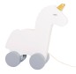 Preview: Nachzieh-Einhorn-Nachziehtier-Holz-Unicorn-weiss-gold-JB-W7153