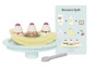 Preview: eiscreme-banana-split aus vanille eis und schoko soße