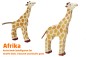 Preview: Arche Spielfiguren | Afrika 2 Tier-Paket | Giraffe | Holztiger