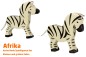 Preview: Zebra | Afrika 4 Tier-Paket | Arche Spielfiguren | Holztiger