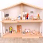 Preview: Babyzimmer Puppenmöbel Set mit Biegepuppe