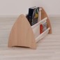 Preview: Bücherregal mit Stoffächern