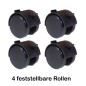 Preview: Feststellrollen-4er-Set