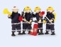 Preview: Feuerwehrmaenner-Gruppe-Feuerloescher
