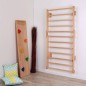 Preview: Flexi Sprossenwand Akela Fitnesswand aus Massivholz