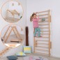 Preview: kletterdreieck-aus sprossenwand zusammengebaut