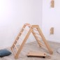 Preview: kletterdreieck aus sprossenwandelementen bogen abmontiert