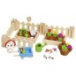 Preview: Holzspielzeug Garten |Mein kleiner Garten | Puppenstuben zubehör garten Gemüsebett