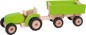 Preview: Kinderspielzeug Traktor mit Anhaenger Goki 55942 fuer Kinder-Bauernhof