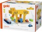 Preview: goki Hafenkran Set Verpackung - 13 teiliges Holzspielzeug mit Schiff und LKW