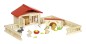 Preview: Kinderspielzeug Goki 51736 Hasenstall Kaninchenstall Bauernhof fuer Kinder