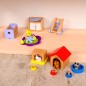 Preview: Puppenmöbel Ergänzung - Haustiere & Kinderzimmermöbel