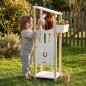 Preview: Hobby Horse Stall für ein Pferd im Garten – Steckenpferd Stall STALLO aus Holz