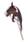 Preview: Hobby Horse Schecke mit langer Maehne und abnehmbarem Zaumzeug
