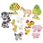Preview: bauernhoftiere set aus holz