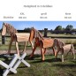 Preview: Holzpferd in 3 Größen - XXL, groß und klein