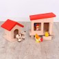 Preview: Kinderbauernhof-Huehnerstall-Huehnerhof-fuer-Kinder-Holzspielzeug-tolle-QualitätStall, Ponyhof-