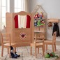Preview: Kasperletheater im Kinderzimmer integriert mit Möbeln Puppen und Spielwelt