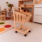 Preview: Einkaufswagen für Kinder im Montessori Kinderzimmer