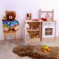 Preview: Kühlschrank Lars aus Buchenholz für Kinder