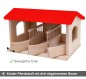 Preview: Kinder Pferdestall - Mit abgetrennten Boxen und beweglichen Türen