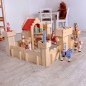 Preview: Kinder Ritterburg Schloss - Mit Holztreppe und Wehrtürmen