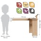 Preview: Abmessungen Kinder Spieltheke Buche