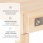 Preview: kinderhobelbank_peitz - kreatives Holzspielzeug – Öko Holzspielzeug – Holzspielzeug Motorik – Spielsachen für 3-Jährige – Kinderwerkbank