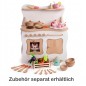 Preview: Spielküche weiß Zubehör Holz Set Kochspiel