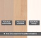 Preview: Kinderküche Aufsatz - in drei Varianten erhältlich - Naturholz, Pflanzenöl oder weiß/Natur Design