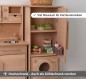 Preview: Kinderküche mit Hochstellschrank - Umbaubar zu Kühlschrank